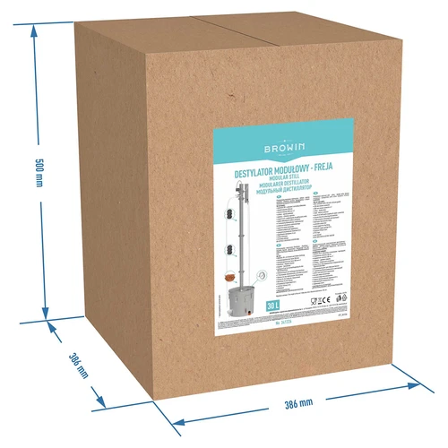 Modulær destillator 30 L Freja - elektrisk - 22