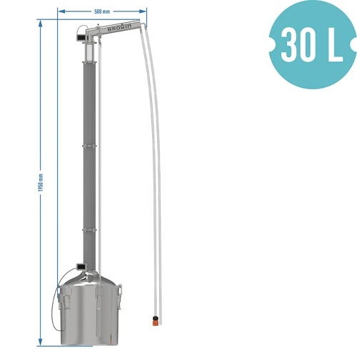 Modulopbygget destillator Convex 30 L elektrisk - Aabratek - 21