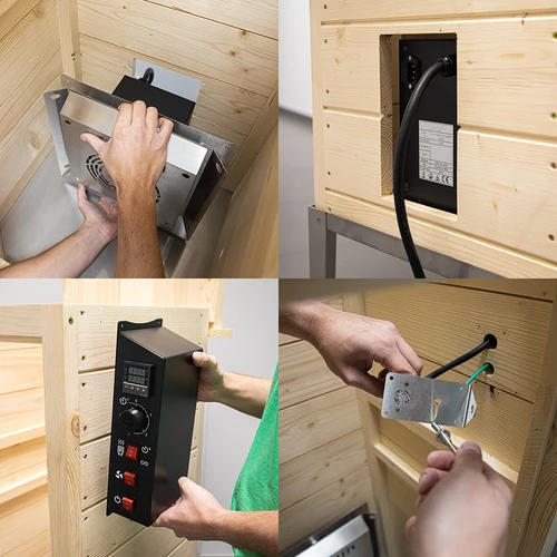 Modulsæt med digital termostat - dragON 2,7 kW, til have røgeovne - 5