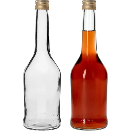 Napoleon flaske 500 ml med skruelåg fi28, 6 stk - 4