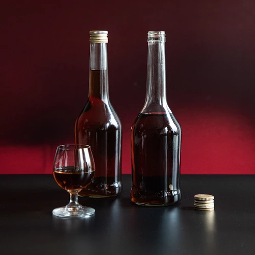 Napoleon flaske 500 ml med skruelåg fi28, 6 stk - 8
