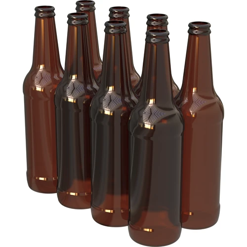 Ølflaske 0,5 L - pakke med 8 stk.  - 1 