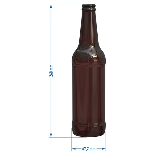 Ølflaske 0,5 L - pakke med 8 stk. - 4