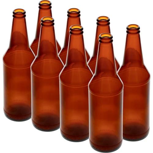 Ølflaske 0,5 L - pakke med 8 stk.  - 1 