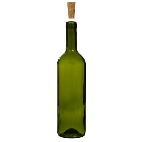 Olivengrøn vinflaske 0,75 L - pakke med 8 stk. - 4