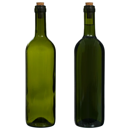 Olivengrøn vinflaske 0,75 L - pakke med 8 stk. - 5