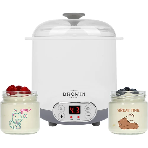 Oste-yoghurtmaskine med termostat 1,5 L - 2