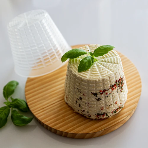 Osteskimmel til ricotta Ø 6,5 x 7,8 cm til 400 g - 2