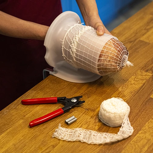 Pålægsnet med dimensioner 15 cm x 5 m, med termisk modstand op til 220°C - 5