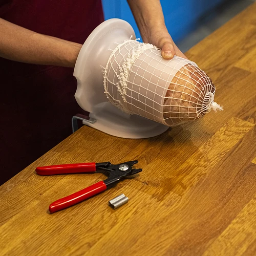 Pålægsnet med dimensioner 15 cm x 50 m, med termisk modstand op til 220°C - 5