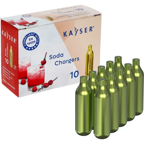 Patroner til SodaJoy sodavandsmaskine, Kayser 10 stk.  - 1 