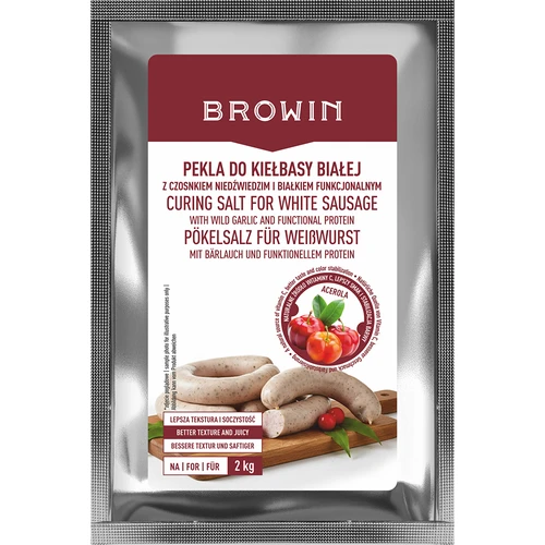 Pekla til hvid pølse, med funktionelt protein og acerola, 66g