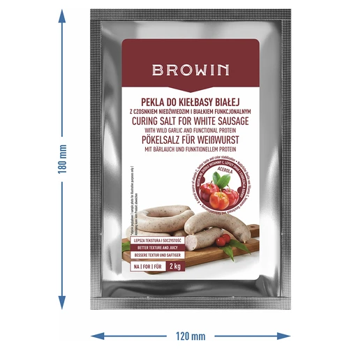 Pekla til hvid pølse, med funktionelt protein og acerola, 66g - 4