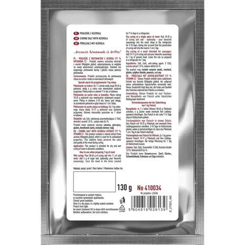 Peklosalt med acerolaekstrakt, 130g - 2