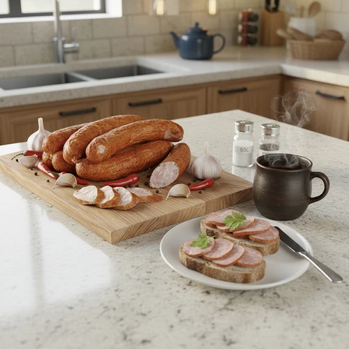 Peklosól - Pekelblanding til kiełbasa zwyczajna, med funktionelt protein, 64 g - 4