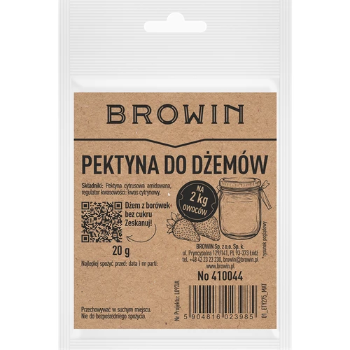 Pektin til marmelader - citrus amidert til gelering, 20 g  - 1 