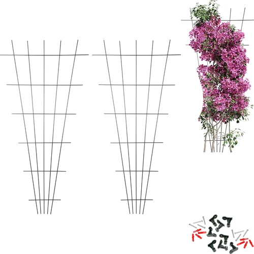 Planteunderstøttelse - gitter (150cm x 75cm) 2 stykker  - 1 