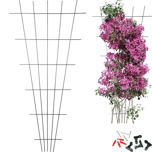 Planteunderstøttelse - tilspidset havegitter 150 x 75cm  - 1 