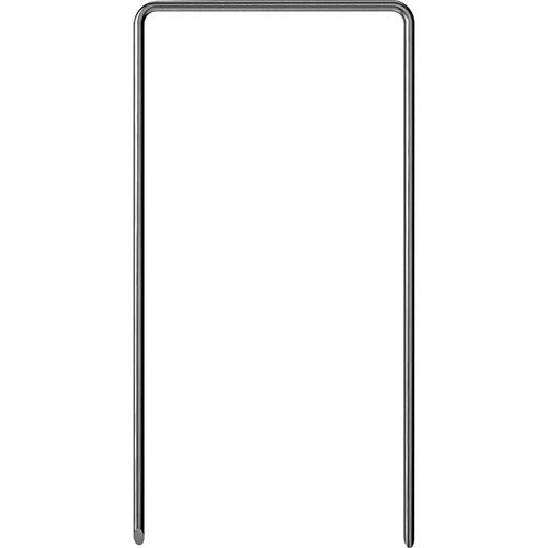 Pløkker til fiberdug, stål U-type - 100 stk.