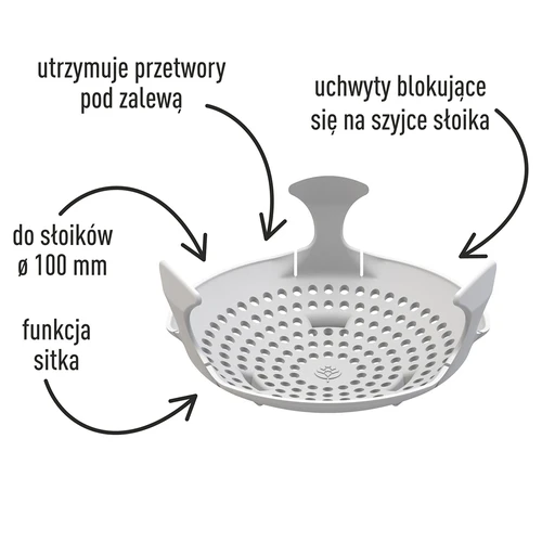 Pres - si til konserver, fermentering og eddike - til glas fi 100 - 3