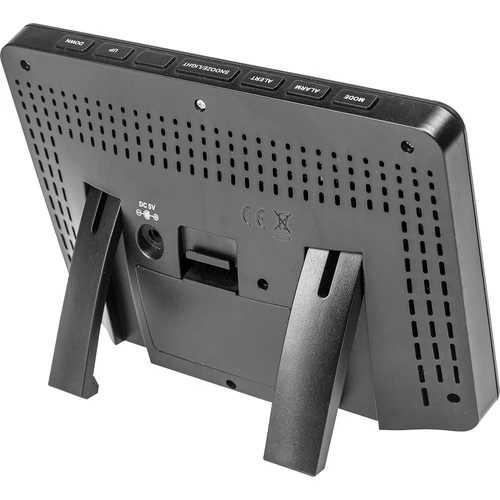 RCC vejrstation, DCF – elektronisk, oplyst, trådløs, sensor, sort - 6