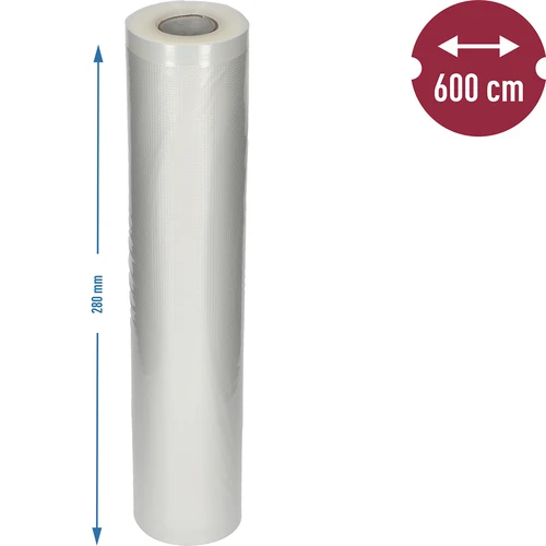 Riflet vakuumfolieslange – til vakuumpakker, 28 x 600 cm - 6