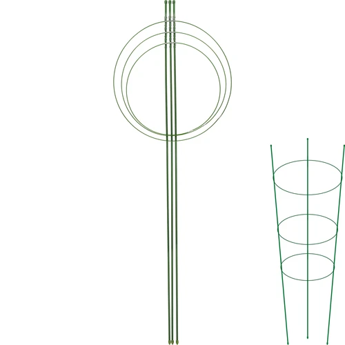 Ringstøtte til planter 3 ringe 1,2m