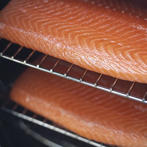 Røgeflis til røgning/grill, 50% eg + 50% el, 450 g, klasse 8 - 13