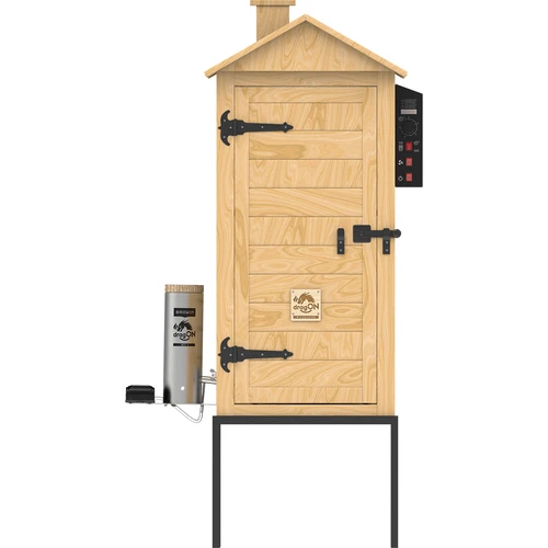 Røgeri 200 L dragON Larch E21 - af lærk, med elektrisk varmeelement og controller - 3