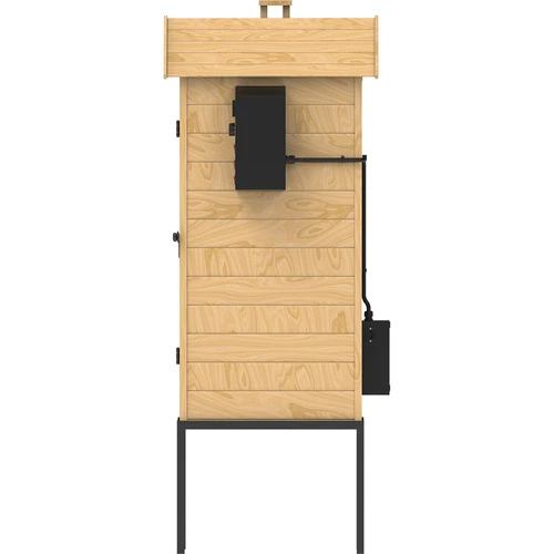 Røgeri 200 L dragON Larch E21 - af lærk, med elektrisk varmeelement og controller - 4