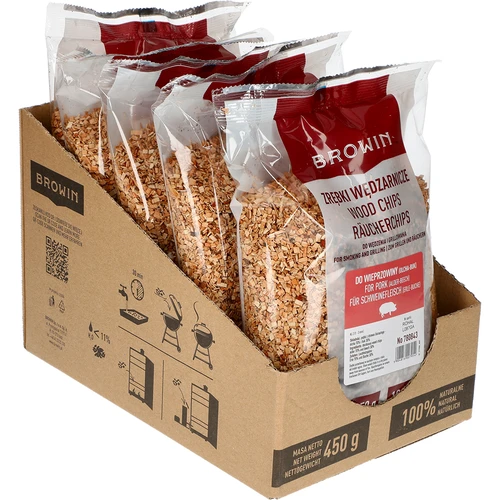 Røgesmuld (70%El+30%Bøg) kl 2 450g X5  - 1 
