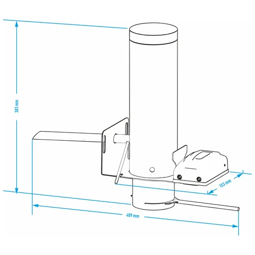 Røggenerator dragON JET 2 LONG med askeskuffe - 10