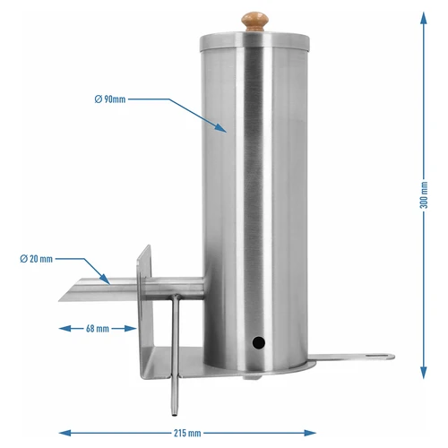 Røggenerator dragON JET 4 LIGHT med asketømningsfunktion og elektrisk dragON Air-pumpe - 6
