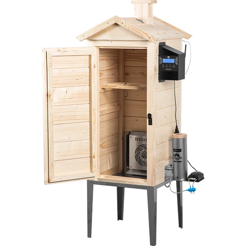 Røgovn med Wi‑Fi, 200 L – dragON WOOD 100IQ med elektrisk varmemodul og styring - 2