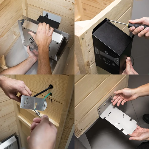 Røgovn med Wi‑Fi, 200 L – dragON WOOD 100IQ med elektrisk varmemodul og styring - 14