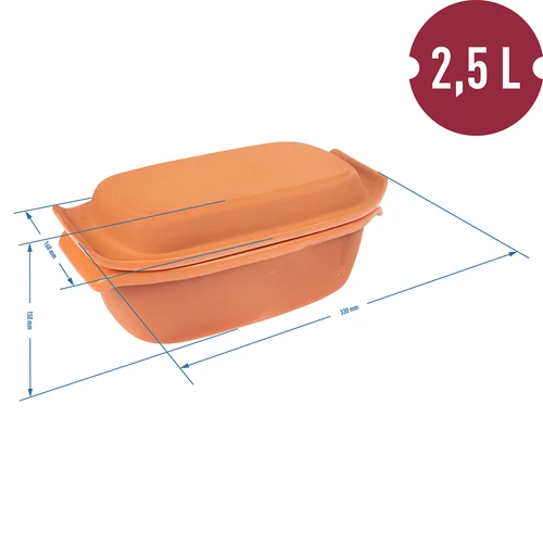 Romersk gryde 2,5L - 6