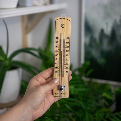 Rumtermometer med forstærket kapillarbeskyttelse (-30°C til +50°C) 20cm - 3