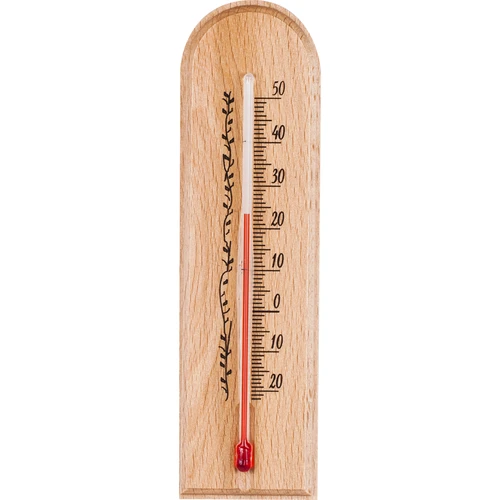 Rumtermometer med mønster (-20°C til +50°C) 15cm  - 1 