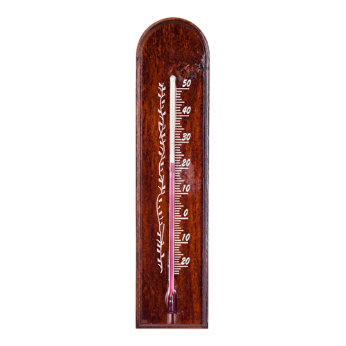 Rumtermometer med mønster (-20°C til +50°C) 18cm mix  - 1 