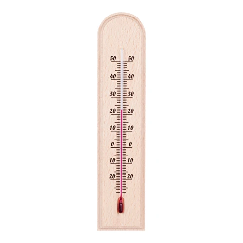 Rumtermometer med mønster (-20°C til +50°C) 18cm mix - 2