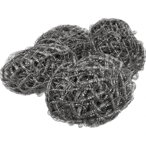 Rustfri stålskrubber - 12 stk.  - 1 