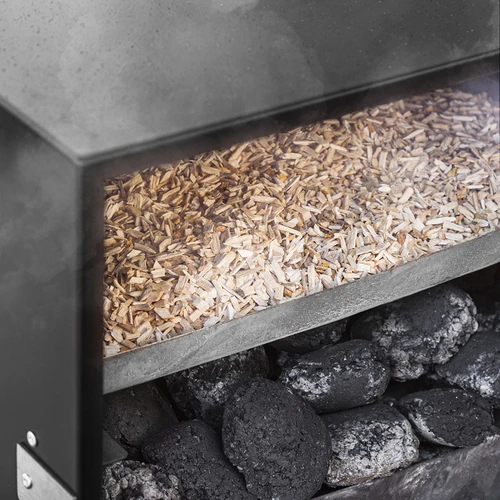 Rygeflis af elletræ og bøg, 5 kg, mellemstørrelse KL8 - 7