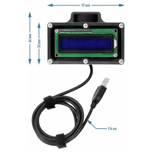 Sæt hawkSTILL Wi-Fi IQ – destillationstermometer med Wi-Fi og display - 7