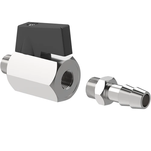 Sæt kugleventil + stud  - 1 