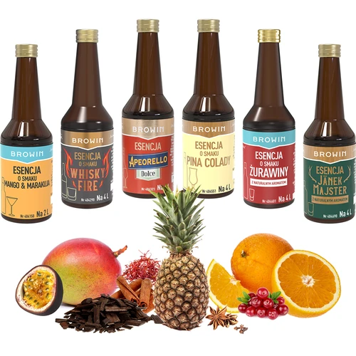 Sæt med 6 essenser - cocktail 6x40ml - 2