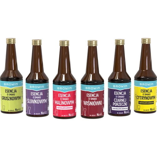 Sæt med 6 essenser - FRUGT 6x40 ml  - 1 