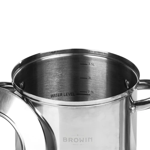 Sæt med vandkappe-skinkekoger 1,5 kg + gryde - 4