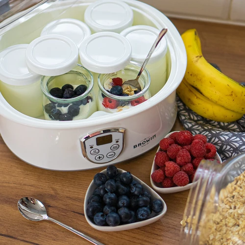Sæt med yoghurtmaskine og glas til børn - 19