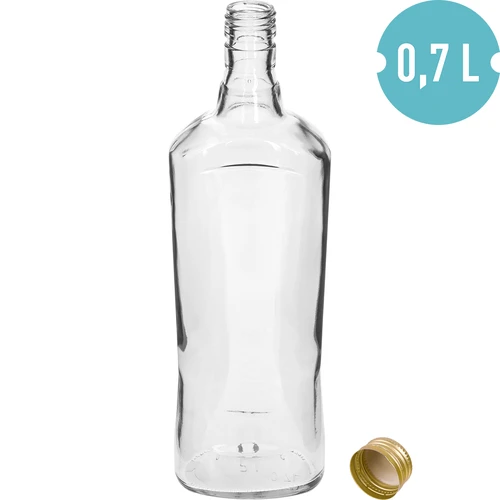 Safir-flaske 700 ml med skruelåg, 1 stk. - 3