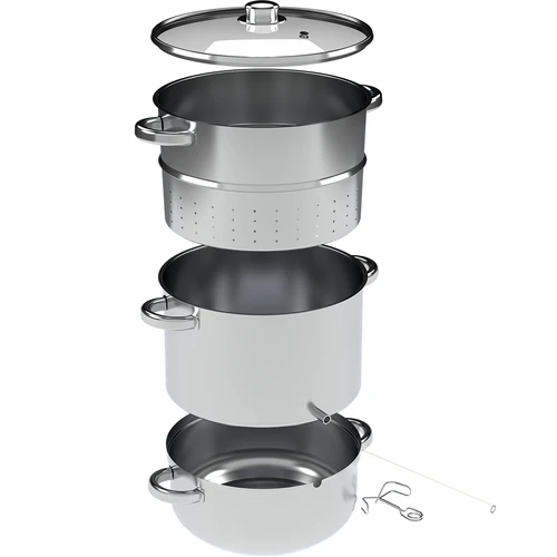 Saftkoger rustfrit stål 8 L - 2